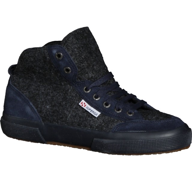 Superga Scarpe da ginnastica Unisex 2177 FELTU GRIGIO SCURO BLU Superga Scarpe da ginnastica Unisex 2177 FELTU GRIGIO SCURO BLU