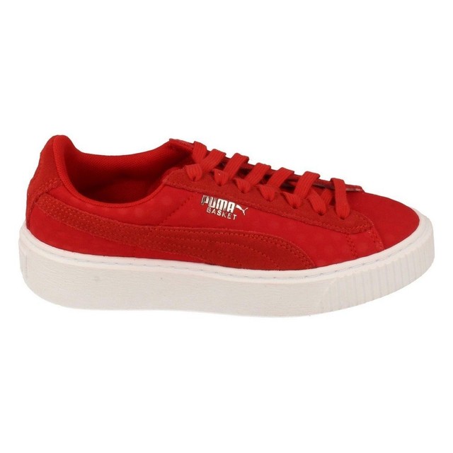 364102 03 Scarpe Puma Basket Platform DE Wn s rosso/rosso/bianco 2017 Donna Te 364102 03 Scarpe Puma Basket Platform DE Wn s rosso/rosso/bianco 2017 Donna Te