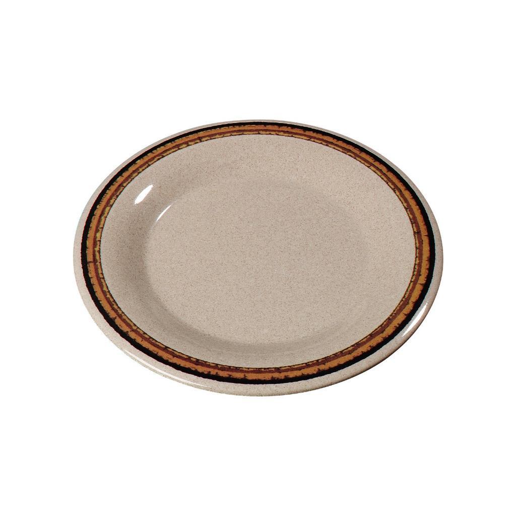 Carlisle Melamine Dinner Plate Wide Rim 9\ Carlisle Melamine Dinner Plate Wide Rim 9\