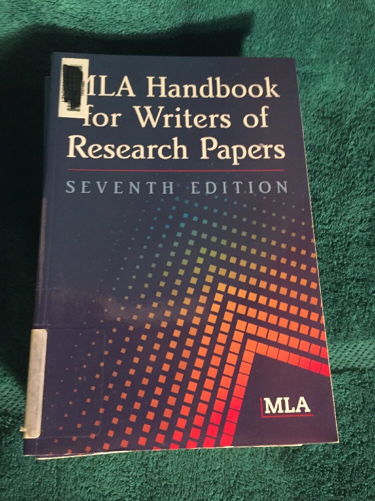 mla handbook for writers of research papers Mla handbook for writers of research papers, 7 th edition, 2009, found in the library at lb 2369 m53 in both the reference and circulation sections. mla handbook for writers of research papers Mla handbook for writers of research papers, 7 th edition, 2009, found in the library at lb 2369 m53 in both the reference and circulation sections.