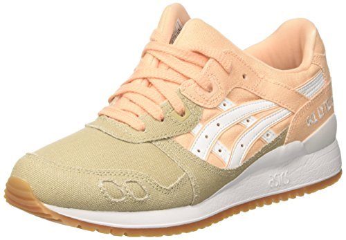 ASICS TIGER Da Donna Gel Lyte III Scarpe da ginnastica sbiancati Albicocca/Bianco ASICS TIGER Da Donna Gel Lyte III Scarpe da ginnastica sbiancati Albicocca/Bianco