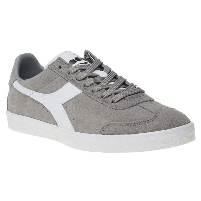 DIADORA da uomo B. ORIGINALE VLZ Ginnastica Scarpe Grigio Grigio Paloma 8 UK DIADORA da uomo B. ORIGINALE VLZ Ginnastica Scarpe Grigio Grigio Paloma 8 UK