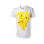 Pokemon Pikachu Pika! Raised Print Mens Small White T-Shirt