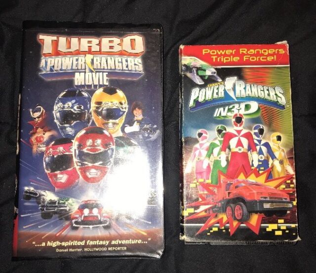 Power Rangers: In 3-D (VHS, 2002) | eBay