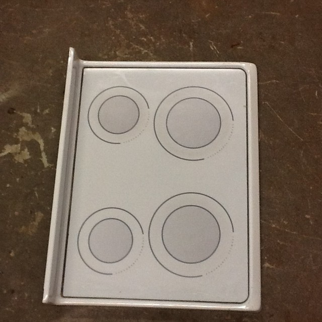 316456261 Whirlpool Maytag Range Glass Cooktop Cook Top White 316456261 Whirlpool Maytag Range Glass Cooktop Cook Top White