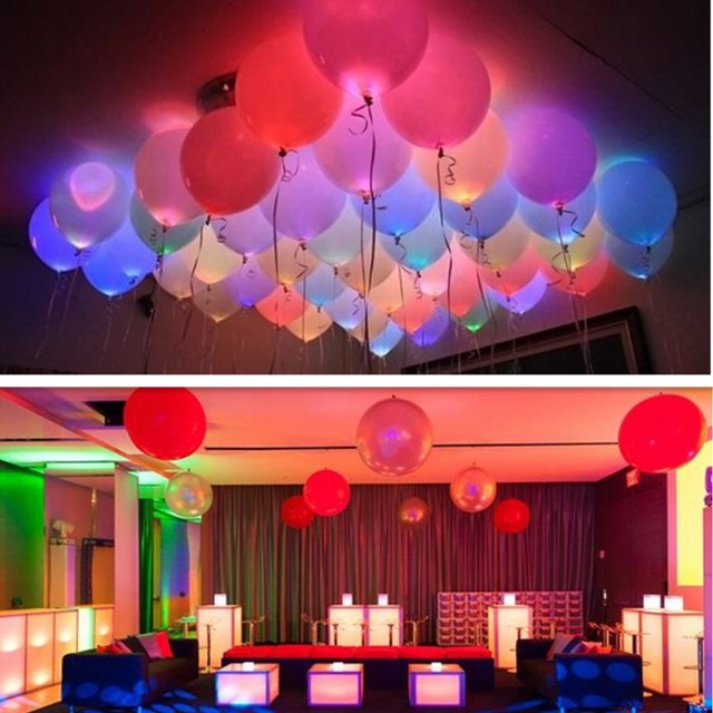 15 Pcs Led Balloons Party Light Up Illooms Bag Latex Wedding Lights 15 Pcs Led Balloons Party Light Up Illooms Bag Latex Wedding Lights Helium New