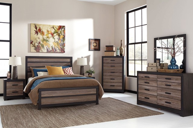 Ashley Furniture B325 Harlinton Modern Queen Or King Panel Bed Frame Ashley Furniture B325 Harlinton Modern Queen Or King Panel Bed Frame Bedroom Set