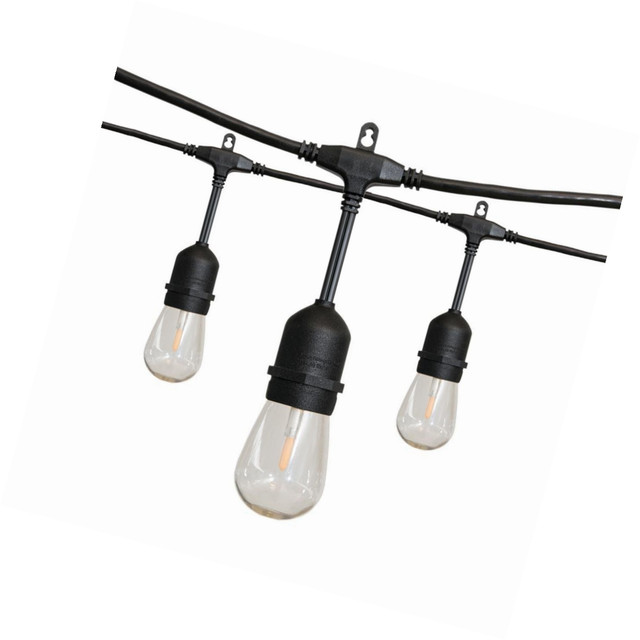 alpan 10295 smart yard led string lights indoor outdoor 24ft 12