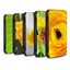 STUFF4 PU-Leder Hülle/Case/Tasche für Apple iPhone 7 Plus/Blumengarten Blumen