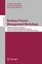 Business Process Management Workshops, Taschenbuch