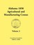 Alabama 1850 Agricultural and Manufacturing Census, Volume 3 for Autauga, Baldwi