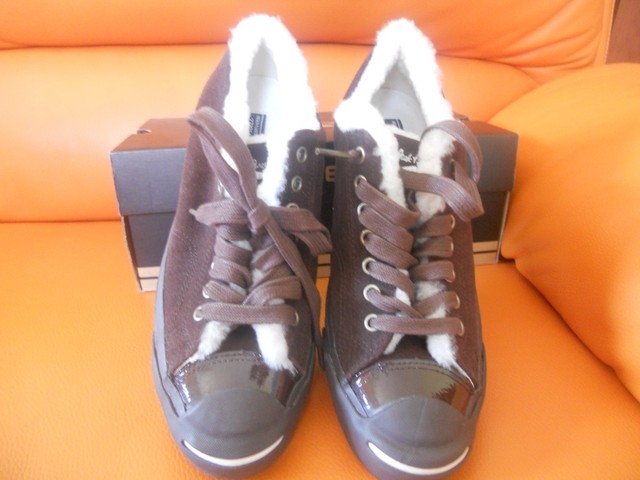 Converse JP OX Choco Shearling e BLK con Pelo Converse JP OX Choco Shearling e BLK con Pelo
