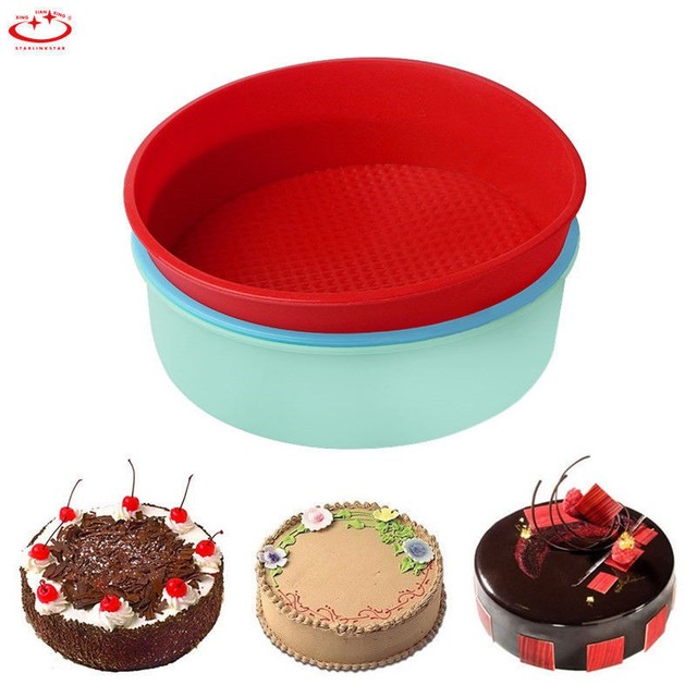 Large Round Silicone Cake Mold Pan In Bread Pizza Pastry Baking Large Round Silicone Cake Mold Pan In Bread Pizza Pastry Baking Tray Mould