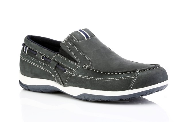 Dervock Navy Mens Slip On Boat Shoes Dervock Navy Mens Slip On Boat Shoes