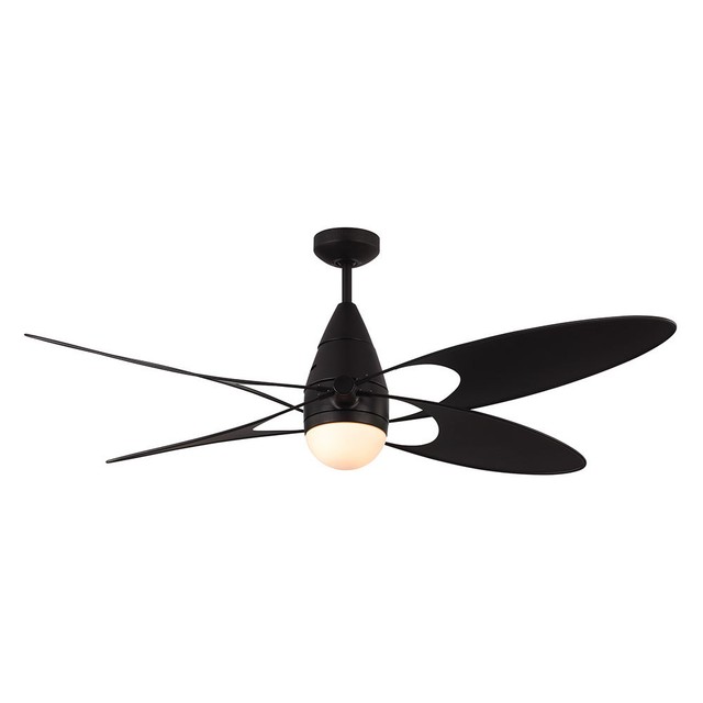 Monte Carlo 4bfr54bkd Erfly 54 Inch Ceiling Fan With Light Kit Monte Carlo 4bfr54bkd Erfly Ceiling Fan Light 54 Matte Black