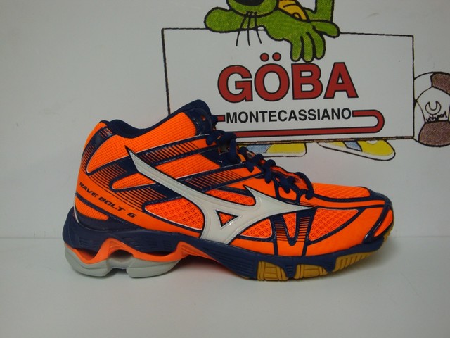 mizuno wave bolt 6 argento
