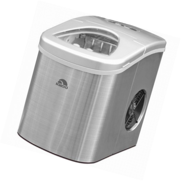 Igloo Stainless Steel Counter Top Ice Maker Ice117 Ebay