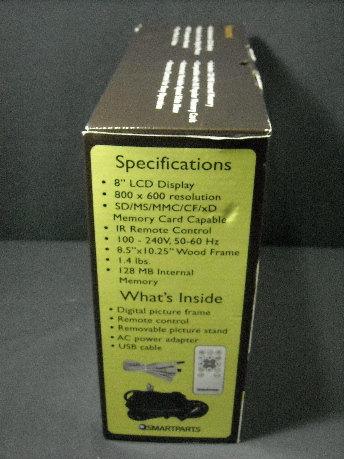 Smartparts Sp800 8 Digital Picture Frame W Remote