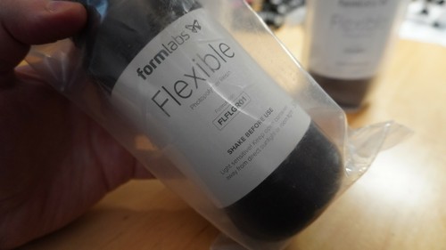 FLFLGR01 Flexible Resin Formlabs Form 1 Sealed