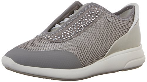 Geox D Ophira E Scarpe da Ginnastica Basse Donna Grigio n6X Geox D Ophira E Scarpe da Ginnastica Basse Donna Grigio n6X
