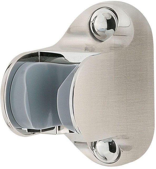 Pfister Adjule Handheld Shower Wall Mount Brushed Nickel Brushed Nickel Metal Wall Mount Bathroom Hand Shower Head Kitchen Faucet Holder