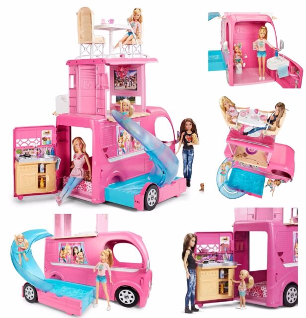 barbie truck camper