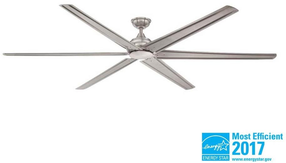 Home Decorators Collection Fenceham 84 In Brushed Nickel Ceiling Picture 1 Of