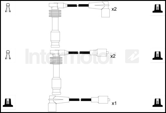 73866 ignition cable leads kit opel calibra vectra c20ne c18nz 73866 ignition cable leads kit opel calibra vectra c20ne c18nz, Wiring diagram