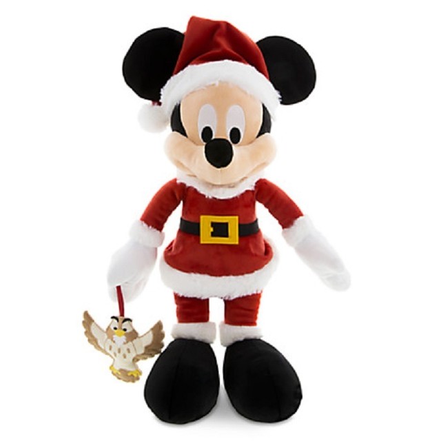 santa mickey mouse plush