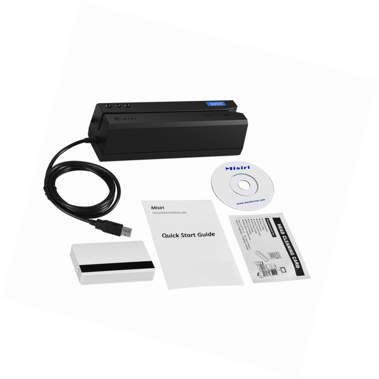Misiri Bar Code Scanners 605x Magnetic Card Reader Writer Encoder Picture 1 Of 5