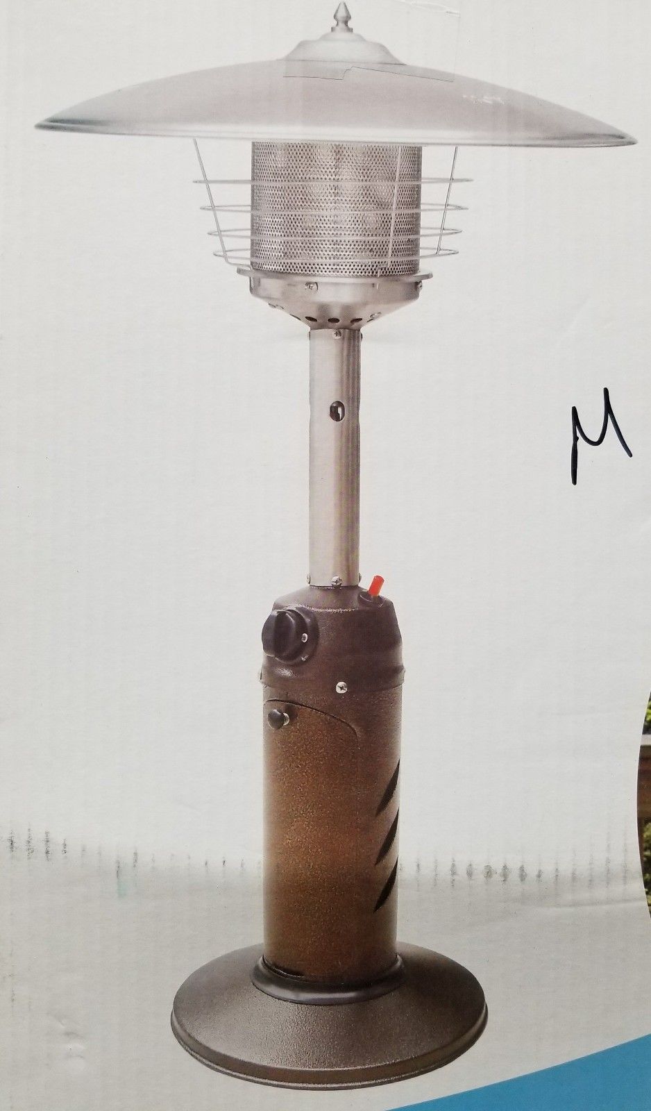 Gardensun Propane Gas Patio Heater 11000 Btu Powder Bronze Tabletop Res Content Global Inflow Inflowcomponent Cancel