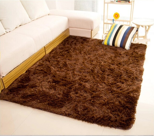 Fluffy Rugs Anti Skid Gy Area Rug Dining Room Home Bedroom Picture 3 Of