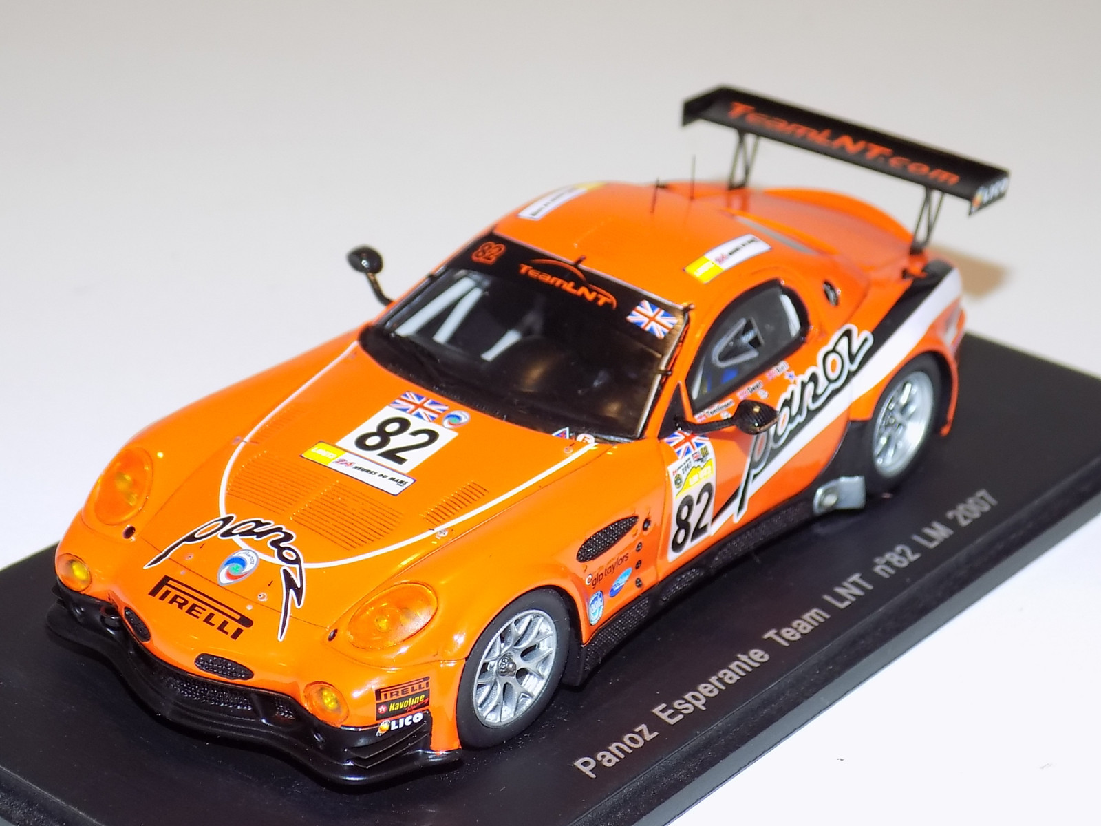 1/43 Spark Panoz Esperante LM GT Car #82 Lemans 2007 Tomlinson Dean ... 1/43 Spark Panoz Esperante LM GT Car #82 Lemans 2007 Tomlinson Dean ...