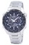 Casio Edifice Tough Solar World Time EQS-500DB-1A1 EQS500DB-1A1 Mens Watch