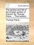 The decline and fall of the English system of finance. By Thomas Paine, ... Thir