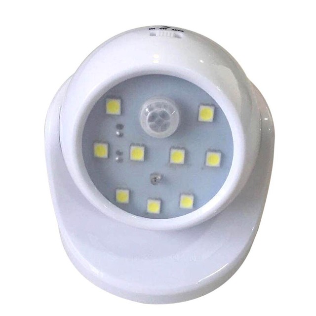 Indoor Outdoor Motion Activated Sensor 9 Led Wihte Aaa Battery Light Indoor Outdoor Motion Activated Sensor 9 Led Wihte Aaa Battery Light Stick Up Gl