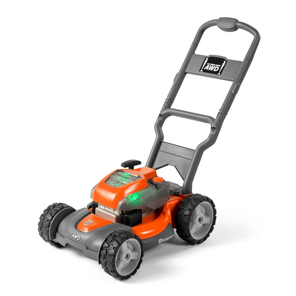 Toy Lawn Mower Ebay Husqvarna Battery Ed Kids Toy Lawn Mower For Ages 3 Orange 589289601