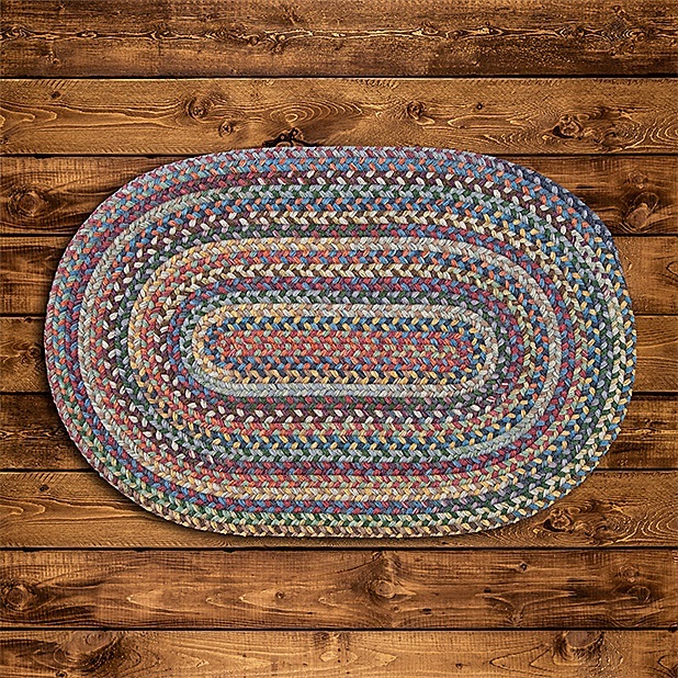 Braided Rugs Pawtucket Ri Ideas Rustica Ru90 Classic Multi Braided Wool Rug By Colonial Mills 2 X 3