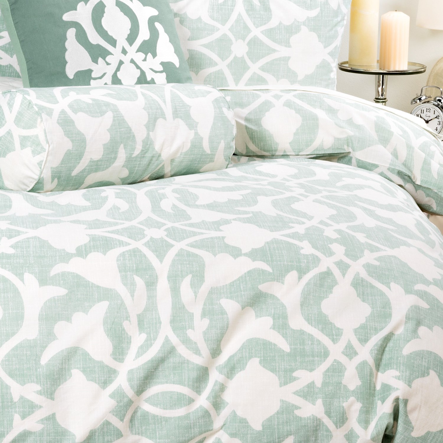 Barbara Barry Poetical 3pc Queen Comforter Set Picture 1 Of 2