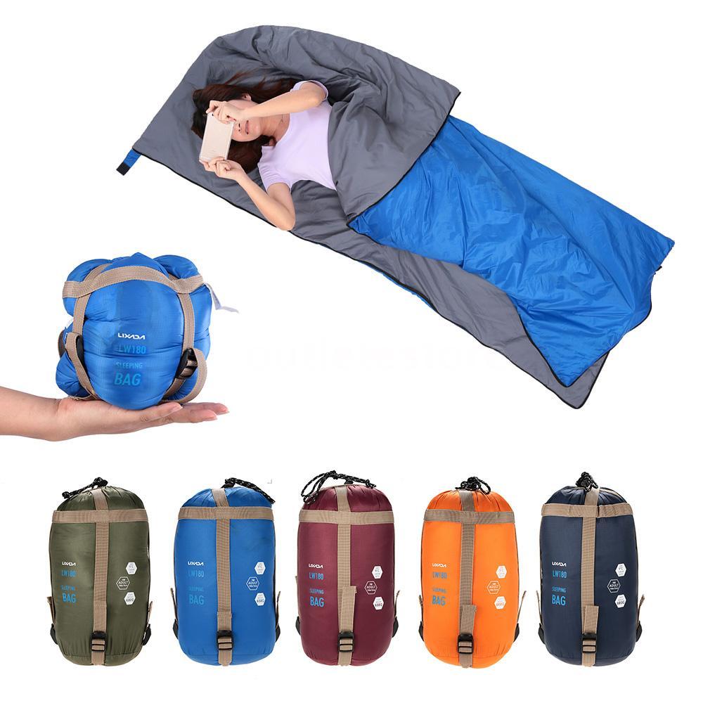 Outdoor Camping Hiking Envelope Sleeping Bag Multifunction Picture 1 Of 12