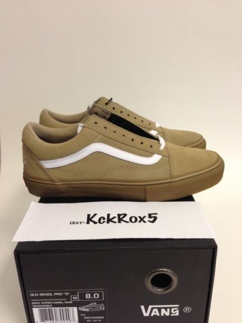 vans old skool camel