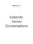 NEW Icelandic Conversations by Kenneth G Chapman BOOK (Paperback / softback)