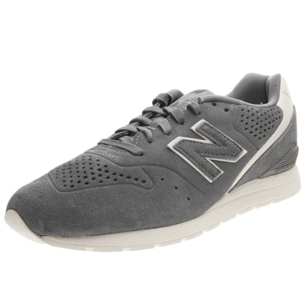 New Balance 996 Leather Sneaker Uomo Grigio Grey/White 41.5 EU V5Y New Balance 996 Leather Sneaker Uomo Grigio Grey/White 41.5 EU V5Y