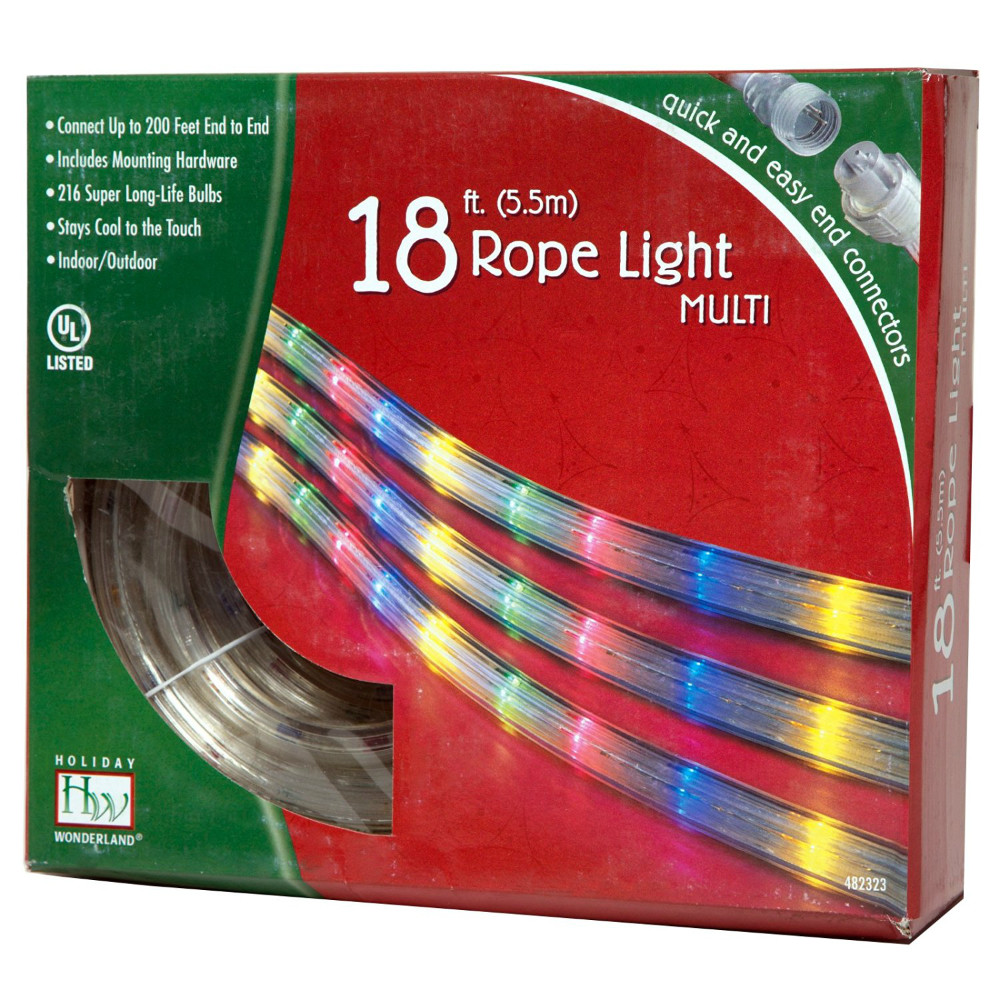 Noma Inliten 55131 88 Lights Multi Color Rope Light Set Picture 1 Of 5
