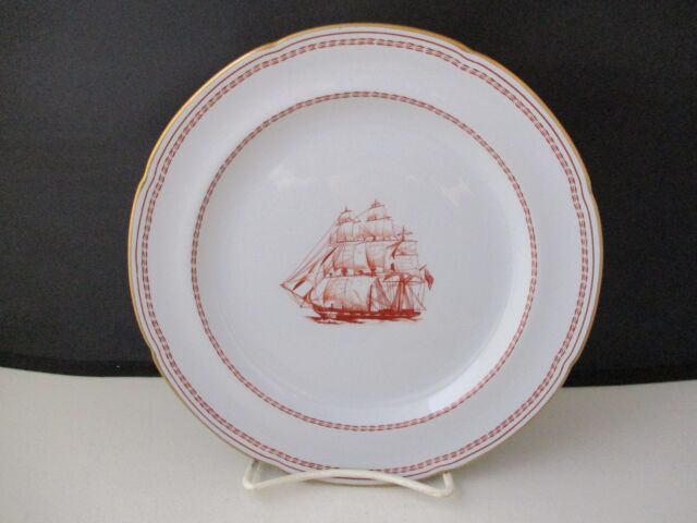 Spode Trade Winds Red Salad Plate | eBay Spode Trade Winds Red Salad Plate | eBay