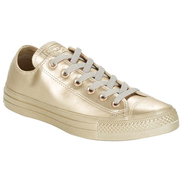 Converse Chuck Taylor All Star Ox Light Gold Womens Low Top Trainers 157664C Converse Chuck Taylor All Star Ox Light Gold Womens Low Top Trainers 157664C