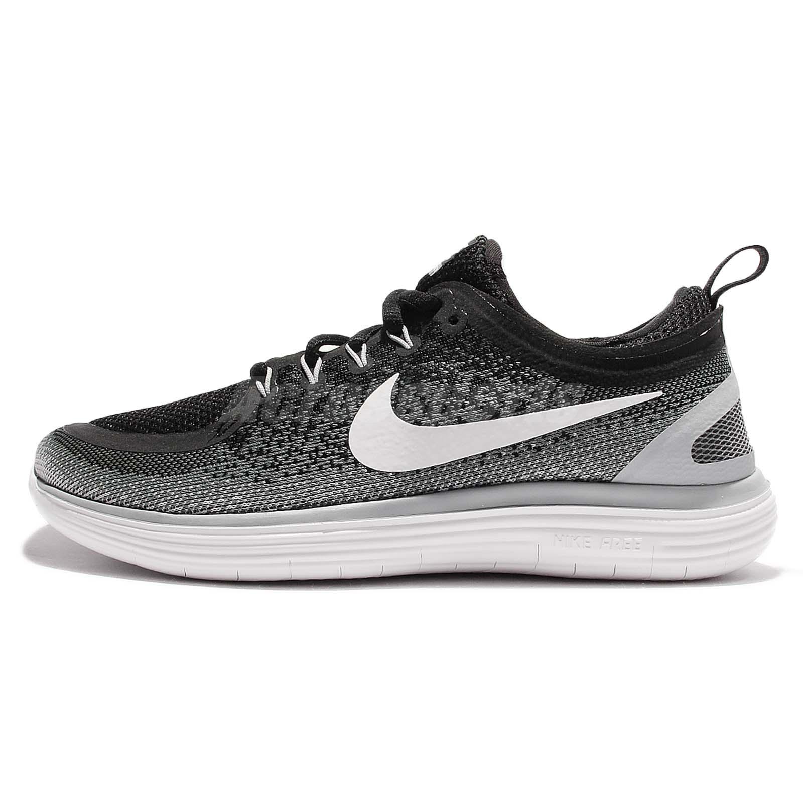 Wmns Nike Free RN Distance 2 Run Black White Women Running Shoes 863776001 Wmns Nike Free RN Distance 2 Run Black White Women Running Shoes 863776001