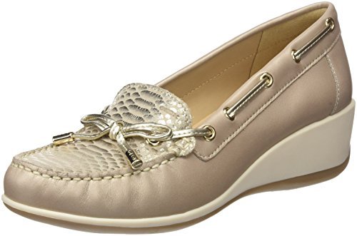 Geox D Arethea A Mocassini Donna Beige Antique Rose/Silver 35 EU B4c Geox D Arethea A Mocassini Donna Beige Antique Rose/Silver 35 EU B4c
