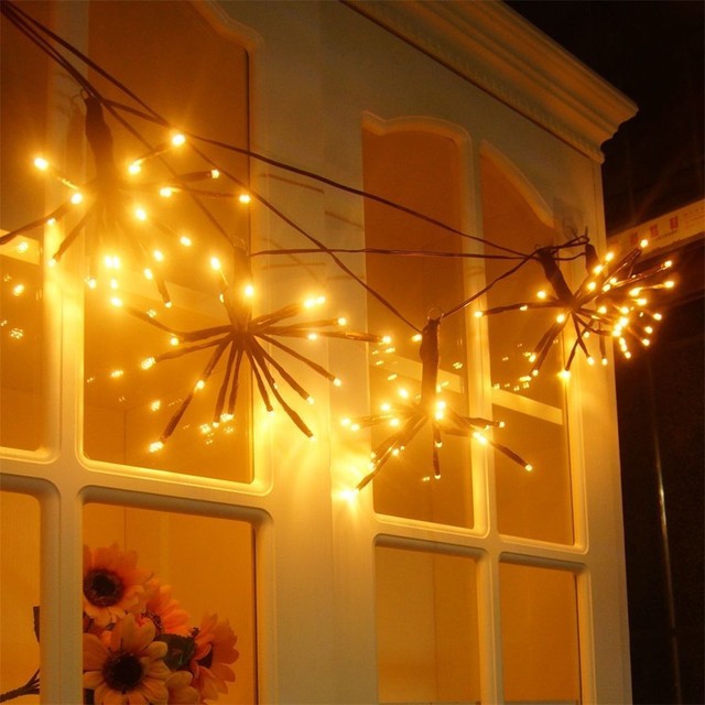 2m 100 Leds Diy Chandelier Waterproof Decorative Fairy String Lights