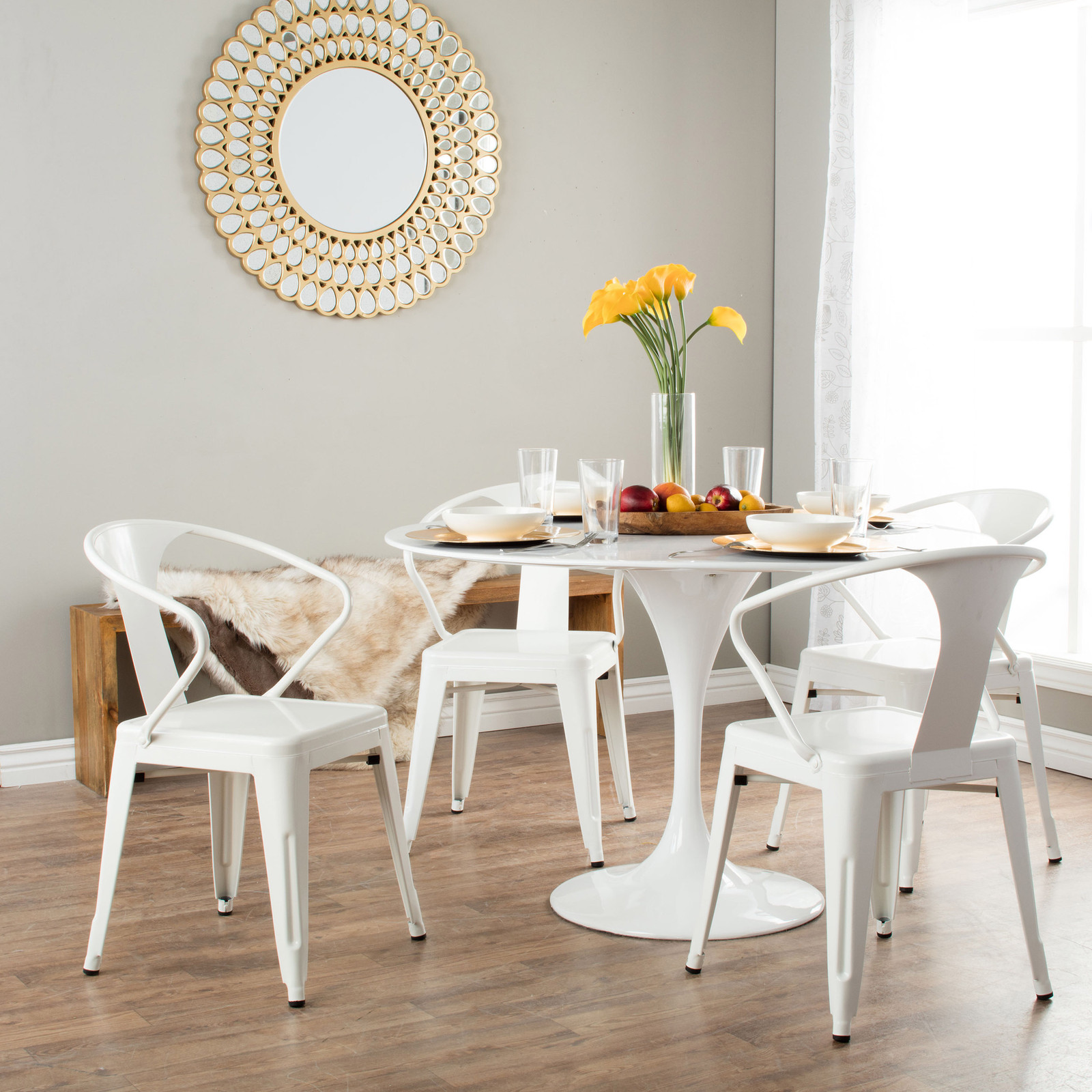 Metal Stacking Chairs Stackable Dining Chair Set 4 Desk Side Banquet Picture 1 Of 8